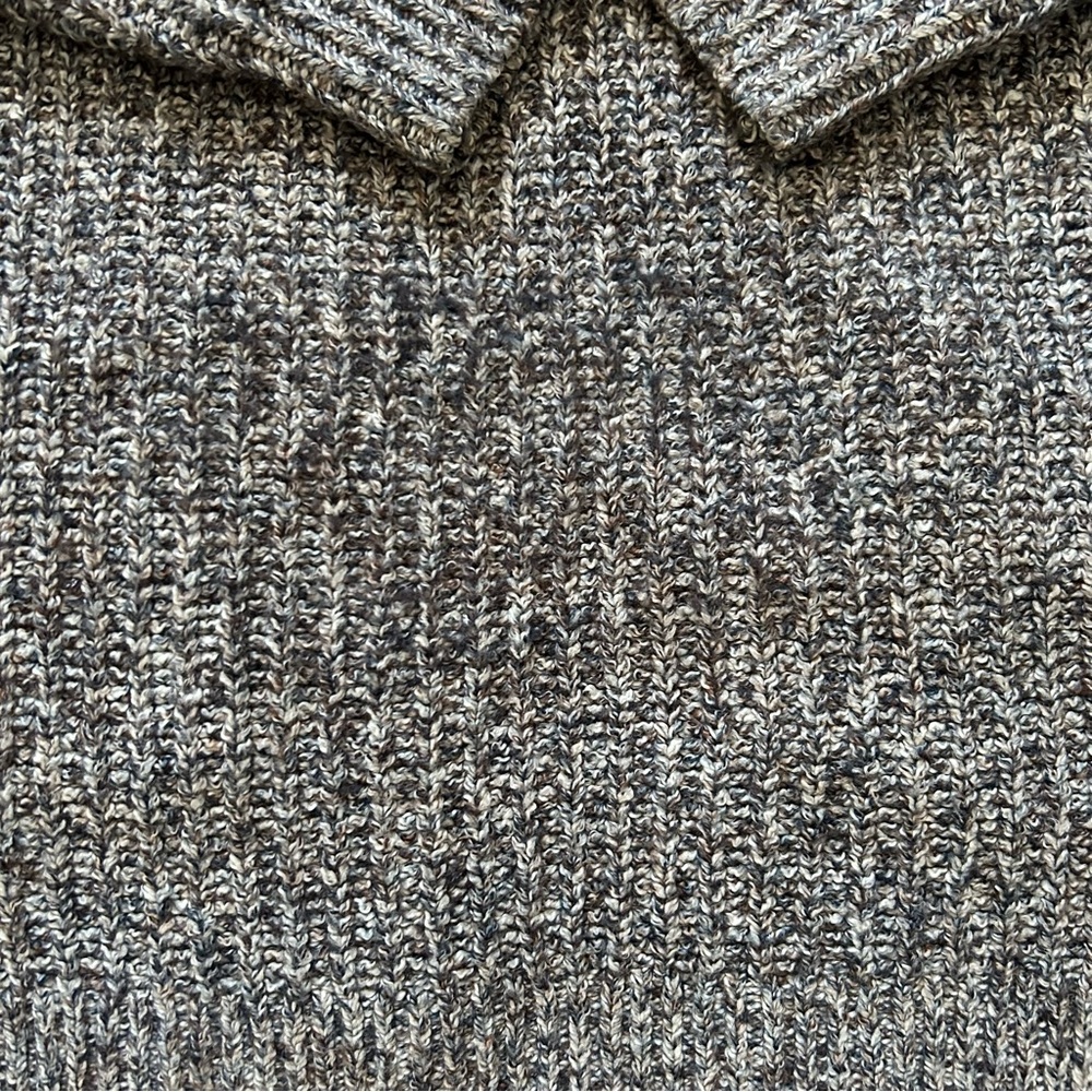 Abercrombie & Fitch Women’s Long Open Front Cardigan Sweater in Gray, Size Small - Picture 6 of 6